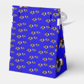 Blue Guinea Pig Pattern Bedankdoosjes (Achterkant)