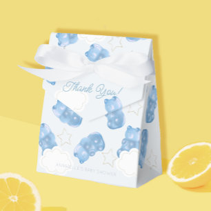 Blue Gummy Beer Boy Baby shower Bedankdoosjes