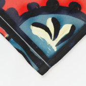 Blue Gypsi Fleece Deken (Hoek)