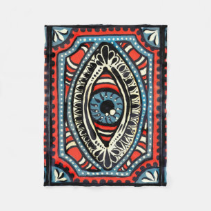 Blue Gypsi Fleece Deken