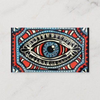 Blue Gypsies Eye Visitekaartje