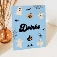 Blue Halloween Spooky Drinken Party