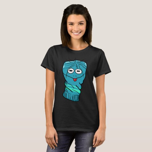 Blue Hand Puppet T-shirt (Voorkant volledig)