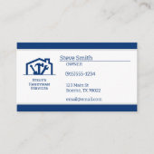 Blue Handyman reparatie Visitekaartje (Voorkant)