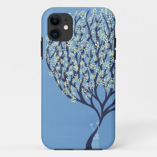 Blue Happy Case-Mate iPhone Case (Achterkant)