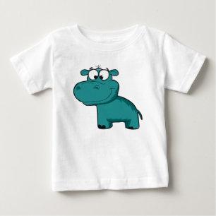 Blue Happy Hippo