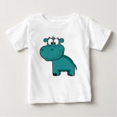 Blue Happy Hippo (Voorkant)
