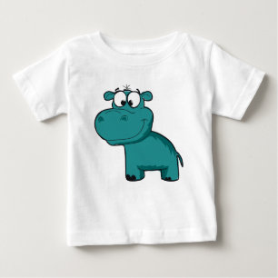 Blue Happy Hippo