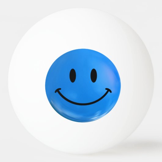 Blue Happy Ping Ball (Achterkant)