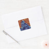 Blue Hard Shoes Sticker (Envelop)