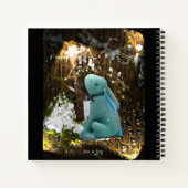 Blue Hare Notitieboek (aanpassen) (Achterkant)