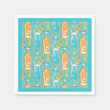 Blue Hawaii and Tropical Itch - Bg Turquoise