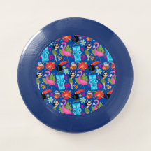 Blue Hawaiian Wham-o Ultimate Frisbee