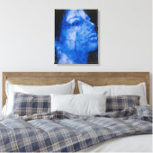 Blue Head 1998 Canvas Afdruk (Insitu (Slaapkamer))