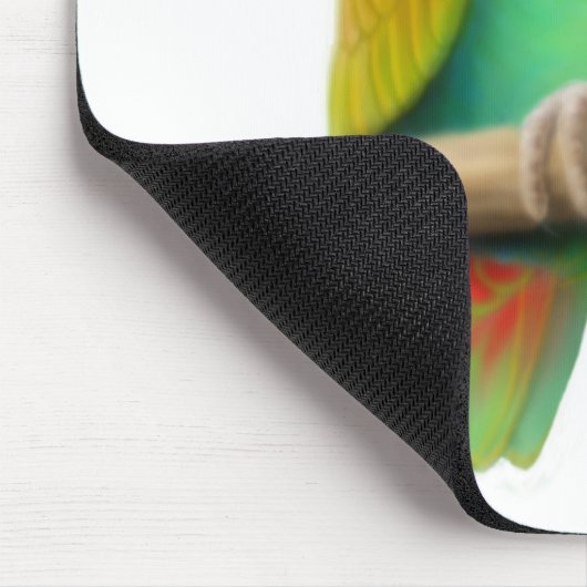 Blue Headed Pionus Parrot Mousepad Muismat (Hoek)