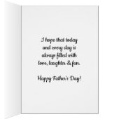 Blue Heart 1ère Fête des pères Frère (Intérieur (Droit))