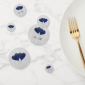 Blue Heart Balloons Mariage Confetti (Groupe)