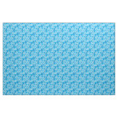 Blue Heart Design Fabric Stof (Yard (91,4 cm))