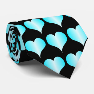 Blue Hearts Design Stropdas