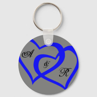 Blue Hearts sleutelhanger