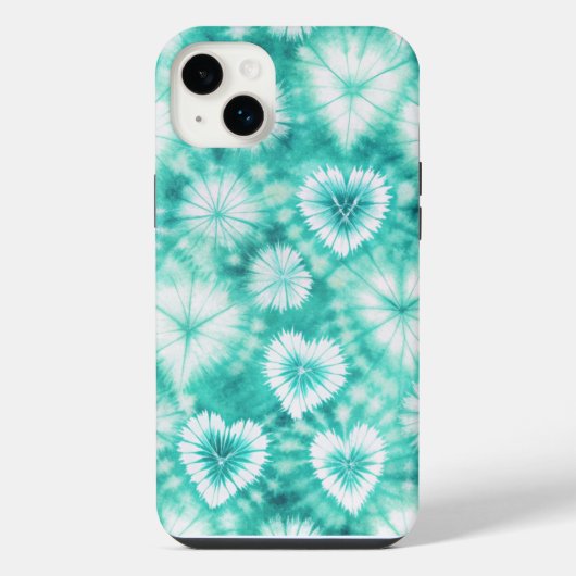 Blue Hearts Tie Dye (Verso)