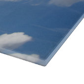 Blue Heaven Clouds + jouw ideeën Snijplank (Hoek)