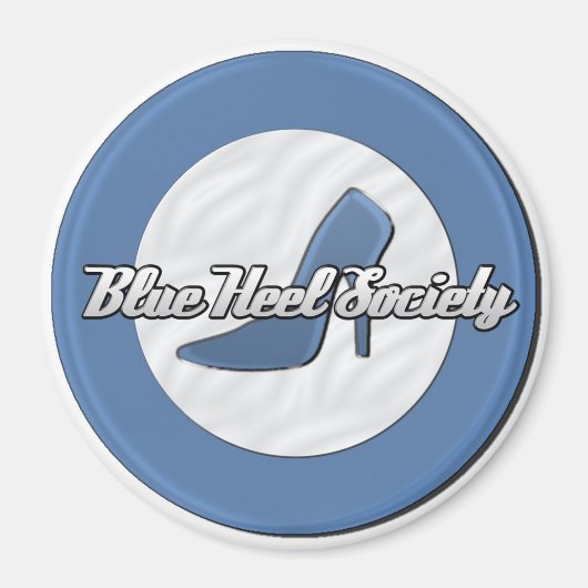Blue Heel Society Magnet Magneet (Voorkant)