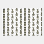 Blue Heeler ACD Cattle Dog Waterverf Art Inpakpapier Vel (Voorkant 3)