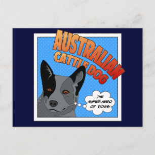 Blue Heeler Briefkaart