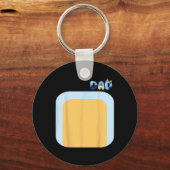 Blue Heeler Dog Dad Matching Familiekostuums DIY H Sleutelhanger (Voorkant)