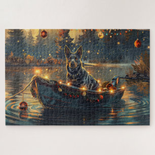 Blue Heeler kerstvakantie Legpuzzel