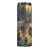 Blue Heeler kerstvakantie Thermosbeker (Achterkant)