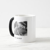Blue Heeler mok "heeft java?" (Voorkant links)