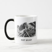 Blue Heeler mok "heeft java?" (Links)
