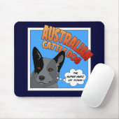 Blue Heeler Muismat (Met muis)