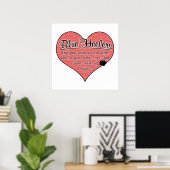Blue Heeler Paw Prints Dog Humor (Thuiskantoor)