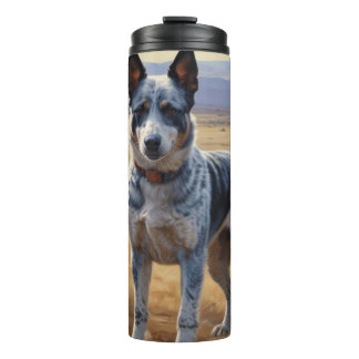 Blue Heeler Thermosbeker