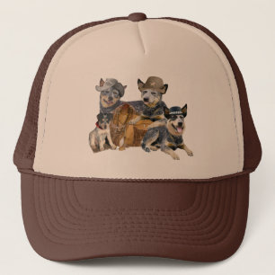 Blue Heeler Western Theme Apparel Trucker Pet