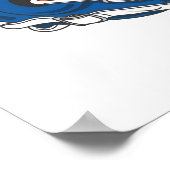 Blue Helmet Poster (Hoek)