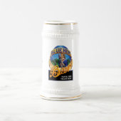 Blue Hen Beer 18oz Stein Bierpul (Center)