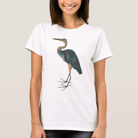 Blue Heron 3 T-shirt (Voorkant)