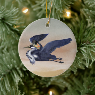 Blue Heron bij Sunset Ornament