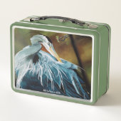 Blue Heron Bird (Achterkant)