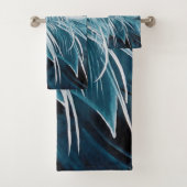 Blue Heron Bird Bad Handdoek (Insitu)