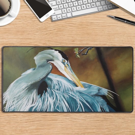 Blue Heron Blue Bureaumat
