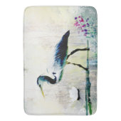Blue Heron Custom Bath Mat (Voorkant Verticaal)