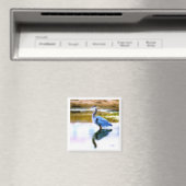 Blue Heron Magneet (Insitu (Vaatwasser))