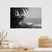 Blue Heron Poster (Keuken)