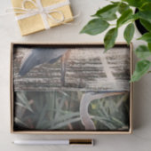 Blue Heron Waterverf Decoupage Tissuepapier (Geschenk)