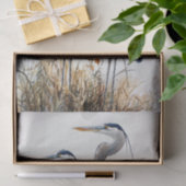 Blue Herons 3 Decoupage Papier (Geschenk)
